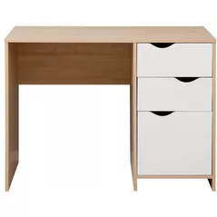 Офисный стол Deco Birou Camaro 100x51x76H White/Oak
