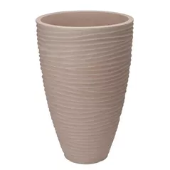 Цветочный горшок ProGarden 57452 Vaza, D39cm, H60cm, plastic, bej