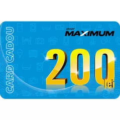 Certificat - cadou Maximum 200 MDL