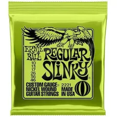 Coarda pentru instrument muzical Ernie Ball 2221 Nickel Wound - Corzi Chitară Electrică