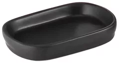 Săpunieră Bisk 08138 NERO negru-mat