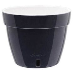 Ghiveci pentru flori Santino Asti (12.0L, Antracit/Alb)