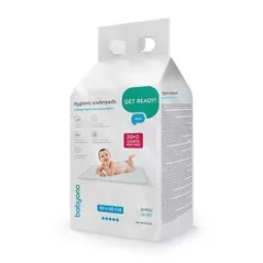 Аксессуар для пеленания BabyOno 0513/022 Cearceafuri igienice 60x40cm (22 buc)