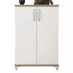 Полка для обуви Trendy Asta Nuc, Alb, 120x72x32cm (GTR000940)