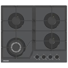 Встраиваемая поверхность газовая Wolser WL-6400 GBN Q Gray
