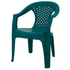 Стул Hydro S Пластиковый стул Tusem Natural, 57x50x77, Зеленый