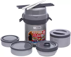 Термос для пищи Zojirushi SL-JAF14SA Jar set 1.23L silver