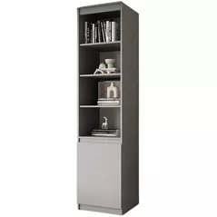 Шкаф детский MebelStar NEO 1D 50x50x210 Grey (MBS-1155)