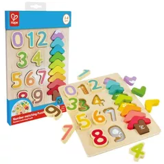 Головоломка Hape E1657 Puzzle Culori și Numere