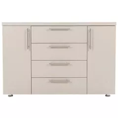 Comodă Mashtab S12315 Madrid 4 sertare Cashmere Dublă (1200x430x800)
