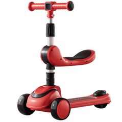 Самокат Richi (91801) Trotineta rosie pentru copii