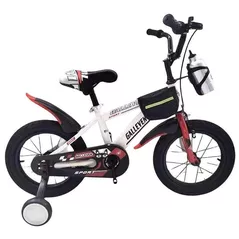Bicicletă Richi (562133) Bicicleta 12" alba pentru copii (GALLEVEN-12 alb)