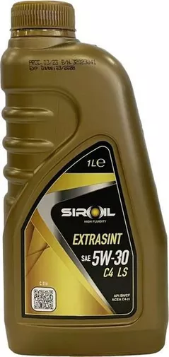 Масло Siroil 5W40 C4 1l EXTRASINT LS (SIR11901)