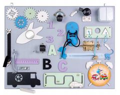 Развивающая доска miscellaneous 3ToysM MT10/MT08 Busy board