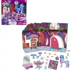 Jucărie miscellaneous F6112 My Little Pony: Petrecerea cu ceai a unicornului Izzy Moonbow, 20 de accesorii