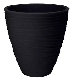 Цветочный горшок ProGarden 57455 Con, D39cm, H42cm, plastic, antracit