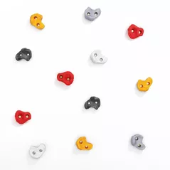 Accesoriu pentru teren de joacă Romana Dop23 12pcs Multicolor, cârlige de alpinism