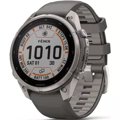 Смарт часы Garmin Fenix 9 Pro, 47mm, Solar, inReach,Ti, PblGy/SlvrGybnd (010-04338-01)