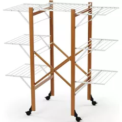 Сушилка для белья Arredamenti Italia Aquilone, складная, вишневое дерево