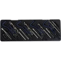 Набор ручных инструментов JTC JTC-K128Z для восстановления резьбы M6×1.0, M8×1.25, M10×1.25, M10×1.5, M12×1.25