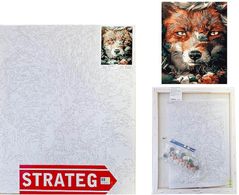 Tablou pe numere Strateg 57277 Frumusete roscata 40x50cm