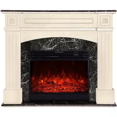 Камин электрический ArtFlame Josefina mini & Mirabela, 1100x1300x350 mm, Fildeş