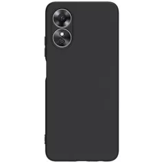 Чехол для смартфона Helmet Liquid Silicone Oppo A17, Black