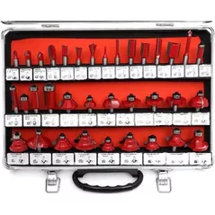 Набор головок, бит, насадок Kraft&Dele Набор фрез по дереву KD10280