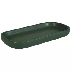 Accesoriu pentru baie Bisk 08364 din ceramica NERO verde