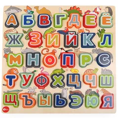 Пазл bo. 8028RU Puzzle Alphabet and Animals RUS