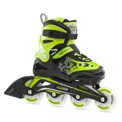 Role Rollerblade 0T101200T83 Phoenix Flash Nero/Verde, Size 33-38