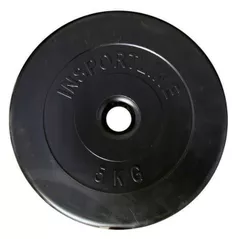 Ganteră inSPORTline 13116 Disc d=30 mm ciment 5 kg IN3553