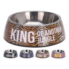 Миска для собак и кошек Promstore 45002 Миска для собак King 14cm, металл