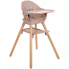 Стульчик для кормления Kikka Boo 31004010176 Scaun de masa 6in1 Woody Pink