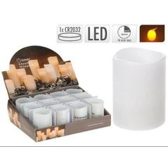 Декоративное освещение Promstore 36992 Свеча LED 5x6.5сm, таймер, белая