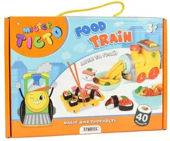 Set de creație Strateg 57995 Мистер тесто, Food Train, 40buc