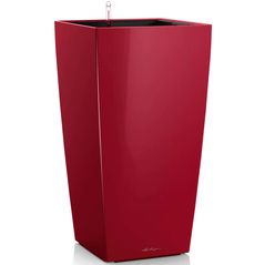 Цветочный горшок Lechuza Cubico Premium 30, Scarlet Red
