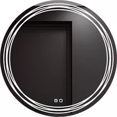 Зеркало для ванной Bayro Folk круглое 700x700 LED touch c подогревом