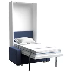 Pat Flat CITY 90x200 с диваном white