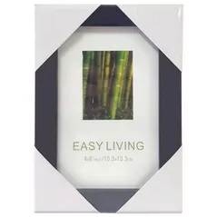 Фото-рамка Promstore 44343 деревянная 10x15сm, прямой борт, цвет черный