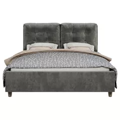 Кровать Relaxe Home 024380 Talin (160x200), London 15, Grey
