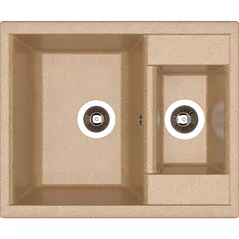 Chiuvetă bucătărie Dr.Gans Astra 620х510х217 Brun/Terra