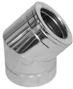 Coș de fum miscellaneous Cot inox CF 45x160/220 VU