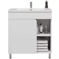 Dulap pentru lavoar Bayro Soho под умыв. Argo 600 белый мат