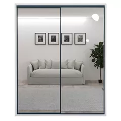 Dulap Bayro Parma 1800x2250x600 белый, купе