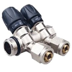 Комплект распределителей Te-sa Distribuitor A-P/negru 4 cai 1x16 (88625)