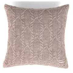 Домашний текстиль Askona Наволочка декоративная вязаная 40x40, лен