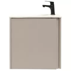 Шкаф под умывальник Bayro подвесной Mono под умыв. Atria 500 серый камень