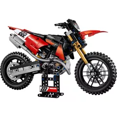 Set de construcție Lego 42238 Technic Motocicleta Ducati Desmo450 MX Factory
