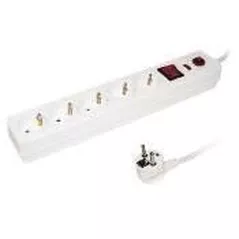 Filtru electric IEK SF-05K 5 locuri 2Р+РЕ/3 metri 3х1mm2 / WFP10-16-05-03-N